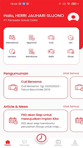 I-download ang Persada HRIS – Pinakamahusay na HR App para sa Empleyado - Screenshot 8