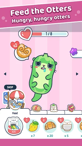 Otter Ocean – Treasure Hunt: Kolektahin ang Cute na Otters! - Screenshot 4