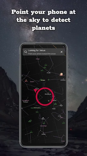 I-download ang Night Sky View – Sky Map View Libre – Tuklasin ang Bituin - Screenshot 4