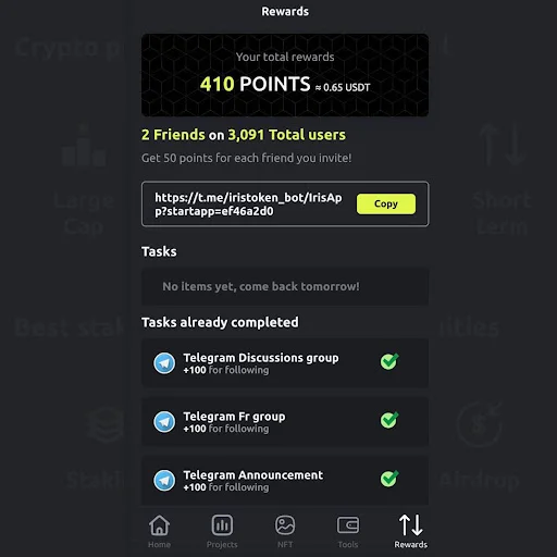 I-download ang Iris App – AI Crypto Tracker para sa Pinoy - Screenshot 6