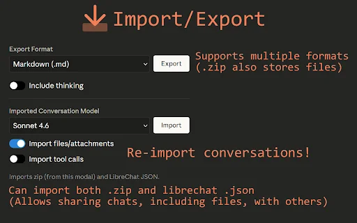 Claude QoL Extension: I-optimize ang Claude AI Experience Mo - Screenshot 4