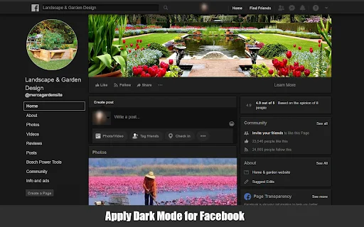 Super Dark Mode: Gawing Dark ang Lahat ng Websites – I-download Na - Screenshot 1
