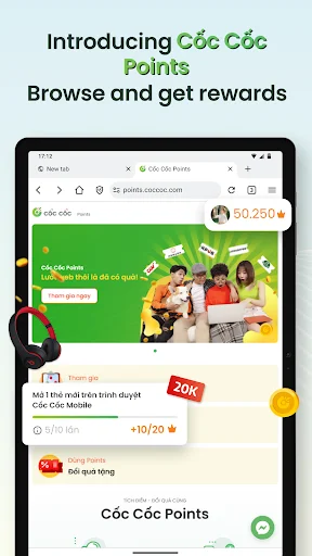 I-download ang Co Co Beta: Mabilis at Ligtas na Web Browser - Screenshot 11