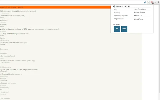 I-download ang Shodan Plugin: Alamin ang Impormasyon ng Website - Screenshot 1