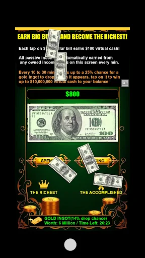 I-download ang Money Clicker – Mag-ipon ng Virtual Cash Ngayon - Screenshot 1