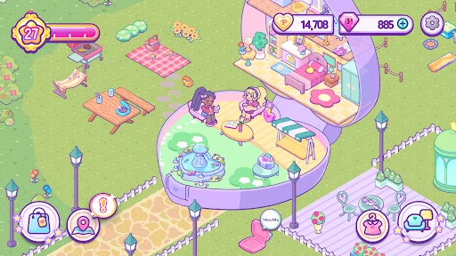 I-download ang Polly Pocket™: Tiny World – Cute at Cozy na Life Sim - Screenshot 2