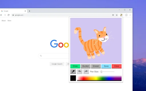 I-download ang TinySketch Chrome Extension – Mabilis na Drawing Tool - Screenshot 1