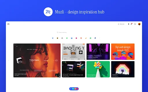 I-download ang Muzli: Ang Ultimate Design Inspiration Hub sa Chrome - Screenshot 1