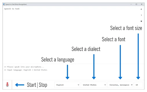 Speech to Text Extension – I-convert ang Boses sa Text nang Libre - Screenshot 2