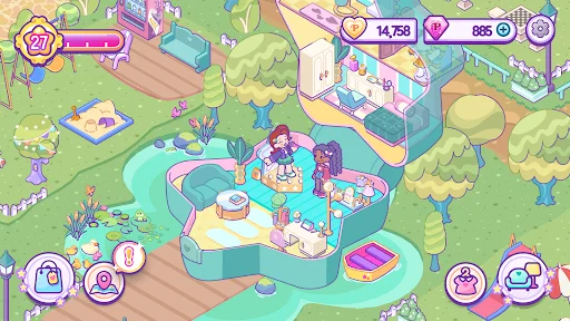 I-download ang Polly Pocket™: Tiny World – Cute at Cozy na Life Sim - Screenshot 4