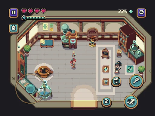 I-download ang Sparklite APK – I-save ang Mundo ng Ada Ngayon - Screenshot 17