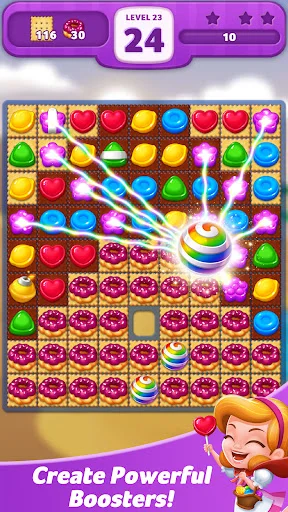 I-download ang Lollipop: Sweet Taste Match 3 – Libreng Puzzle Game - Screenshot 13