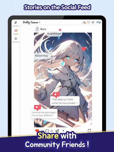 I-download ang Dobby Canvas – AI Art Generator at Anime App - Screenshot 12