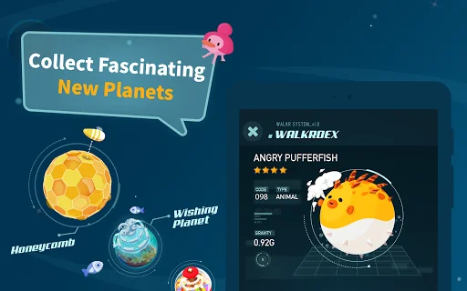 I-download ang Walkr: Fitness Space Adventure – Maglakad at Maglaro! - Screenshot 11